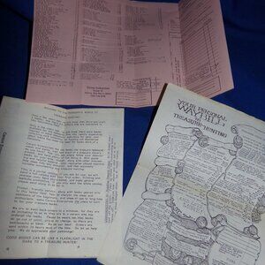 Vintage & Rare Treasure Hunting Ephemera Collection- Carson Enterprises